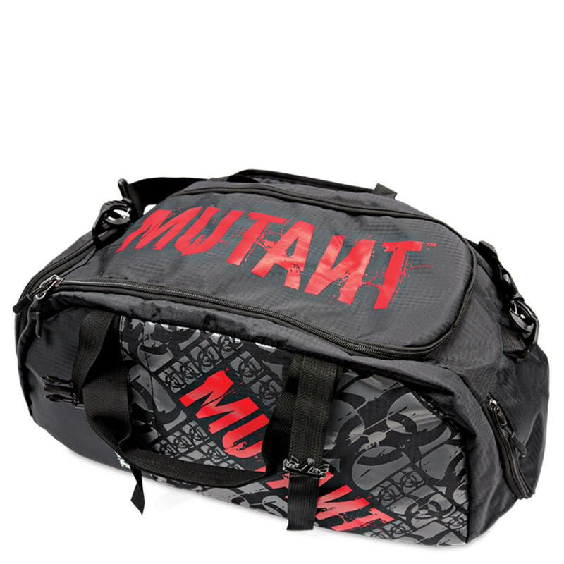 Buy Now! Mutant Duffle Bag. Converts easily into a backpack with padded adjustable, padded shoulder straps.