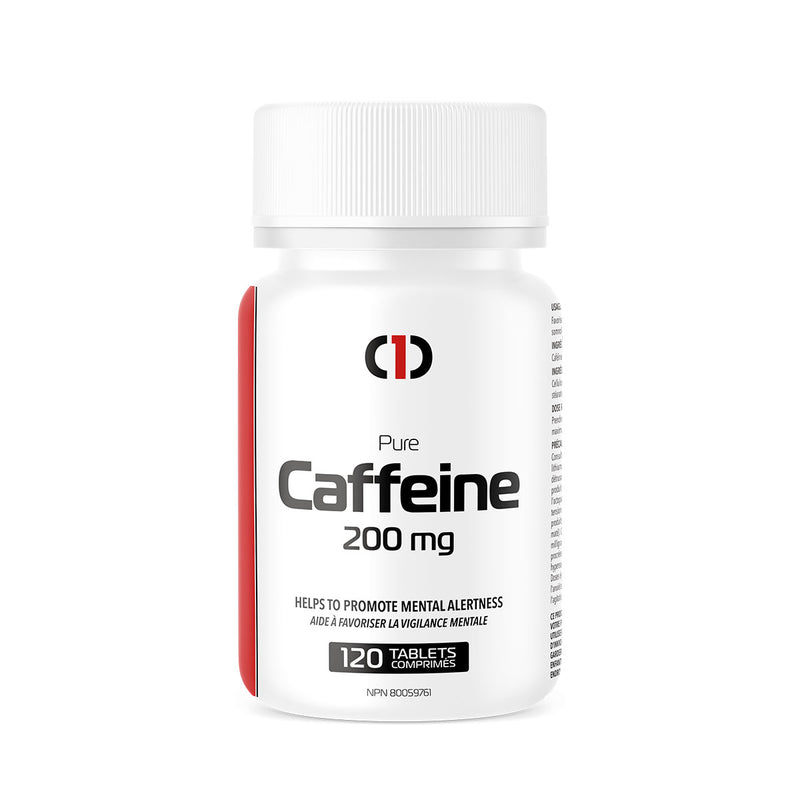 Buy Now! One Brand Nutrition Caffeine 200mg (120 Tabs). OneBrand Nutritions' 200mg Caffeine provides a pure, pharmaceutical dose of caffeine, allowing for accurate dosing based on your exact needs.