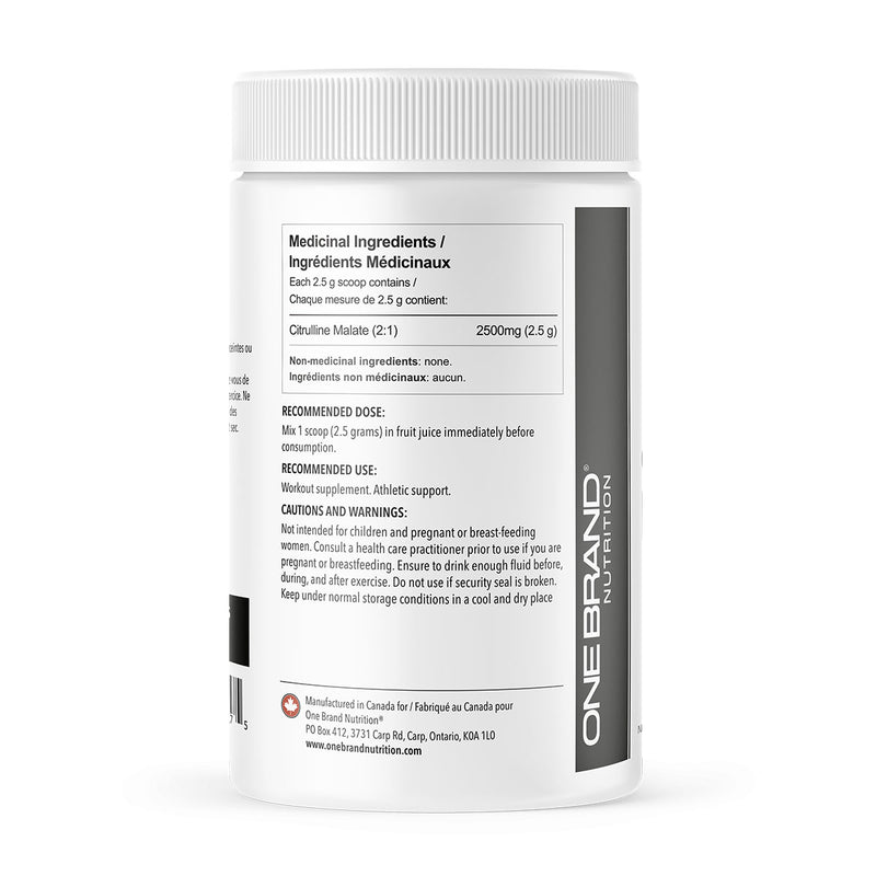 60% OFF 2nd | One Brand Nutrition Citrulline Malate (2 x 500g)