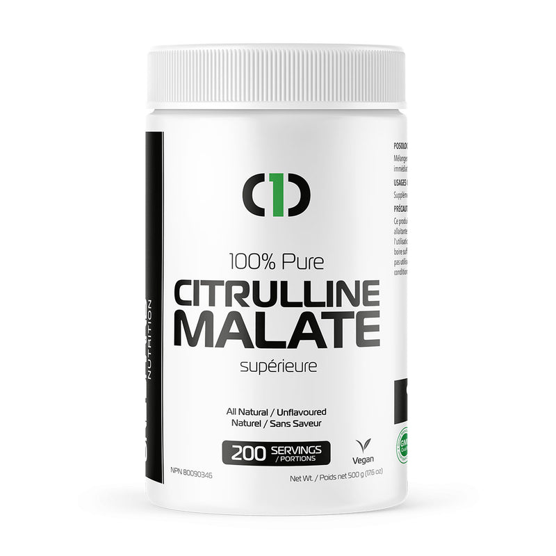 Buy Now! One Brand Nutrition L-Citrulline Malate Powder (500 g). Supplementing with citrulline is a more effective way to raise arginine levels and enhance nitric oxide (NO).