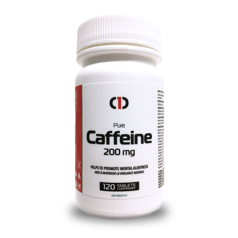 Buy Now! One Brand Nutrition Caffeine 200mg (120 Tabs). OneBrand Nutritions' 200mg Caffeine provides a pure, pharmaceutical dose of caffeine, allowing for accurate dosing based on your exact needs.