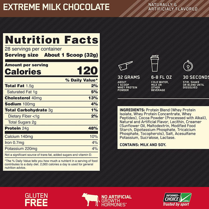 Optimum Nutrition | Gold Standard 100% Whey Protein (5 lb)