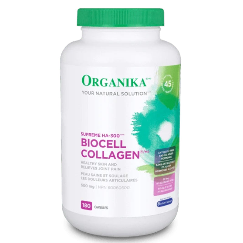 Organika BioCell Collagen Supreme HA-300 (180 caps)