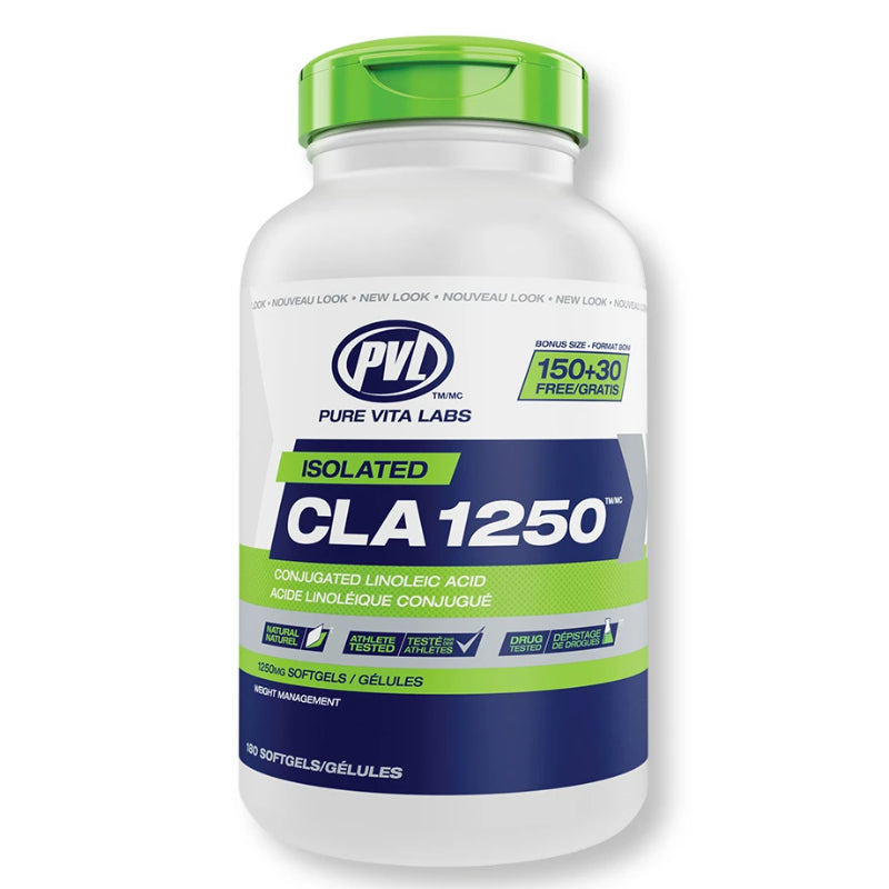 Buy Now! PVL Pure Vita Labs CLA 1250 (180 Softgels). PVL's CLA 1250 is a high potency CLA supplement with a full 1250mg per capsule. CLA (Conjugated Linoleic Acid) is a "fat-burning" dietary fat.