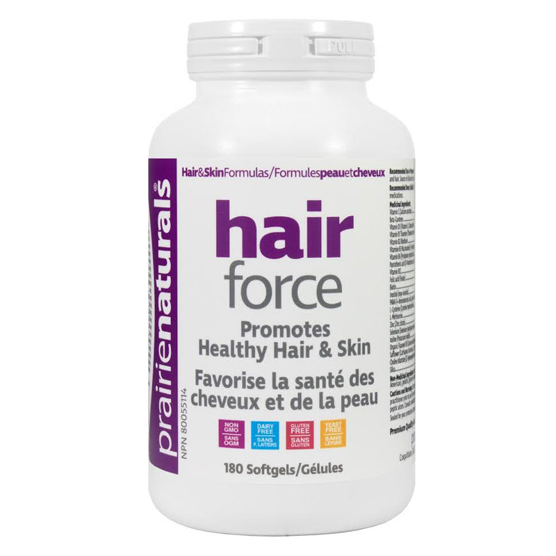 Hair Force (180 gels) | Hair Growth / Support & Prevent Hair Loss | Prairie Naturals