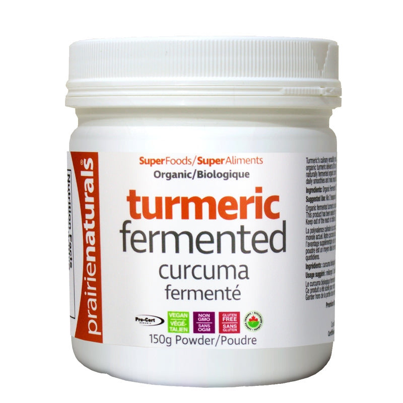 Buy Now! Prairie Naturals Turmeric (Curcumin) Powder (150 g) | Anti-inflammatory / Joint Pain | Curcumin containing, turmeric extract, serratiopeptidase and piperine helps to relieve the joint pain and swelling that comes with osteoarthritis.