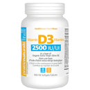 Buy Now! Prairie Naturals Vitamin D3 2500IU (550 softgels). Vitamin D not only helps strengthen bones; Vitamin D also protects against dementia, depression, diabetes, obesity, certain cancers and MS.