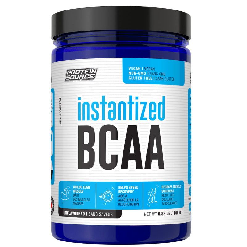 Buy Now! Protein Source BCAA Powder (400 g). Branched-chain amino acids (BCAAs) include leucine, isoleucine, and valine. BCAAs are needed for the maintenance of muscle tissue.