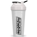 Buy Now! Protein Source Shaker Bottle (28 oz) with Metal Mixer. The Protein Source shaker is perfect for mixing your average shake, BCAA’s and Pre-Workout!