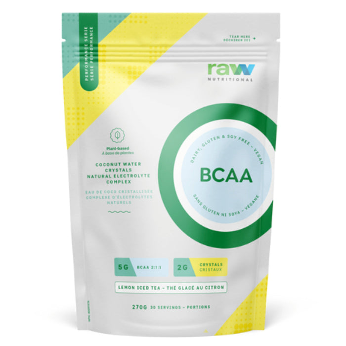 Buy Now! Raw Nutritional BCAA (270 g) Lemon Iced Tea. Our Vegan BCAA powder has this exact 2:1:1 ratio to ensure the best results.