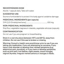 Raw Nutritional DIM Diindolylmethane (90 Vegi-Caps) supplement facts of ingredients. DIM is a healthy way to prevent your estrogen metabolism from becoming irregular. 