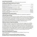 Raw Nutritional Liver Care (90 Vegi-Caps) supplement facts in french. Support a good liver and gallbladder health with Liver Care.