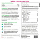 Buy  Now! Vegan Pro (2 lbs) Protein Very Berry supplement facts of ingredients. Vegan Pro Protein Powder is healthy and non-bloating blend of organic, plant-based ingredients. 