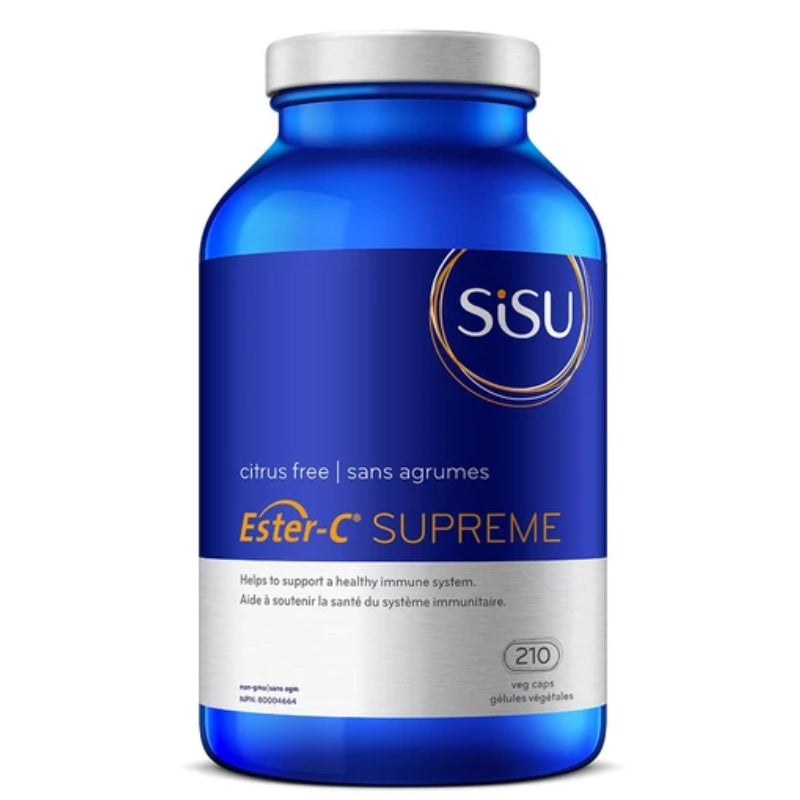 Buy Now! SISU Ester-C Supreme (210 caps). Ester-C® is a unique, patented form of calcium ascorbate, which is made when ascorbic acid (regular vitamin C) is buffered with calcium using a water-based process.