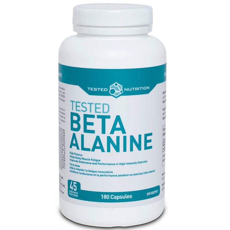 Buy Now! Tested Nutrition Beta Alanine (180 caps). Tested Beta Alanine can improve muscular endurance and performance during high intensity exercise.