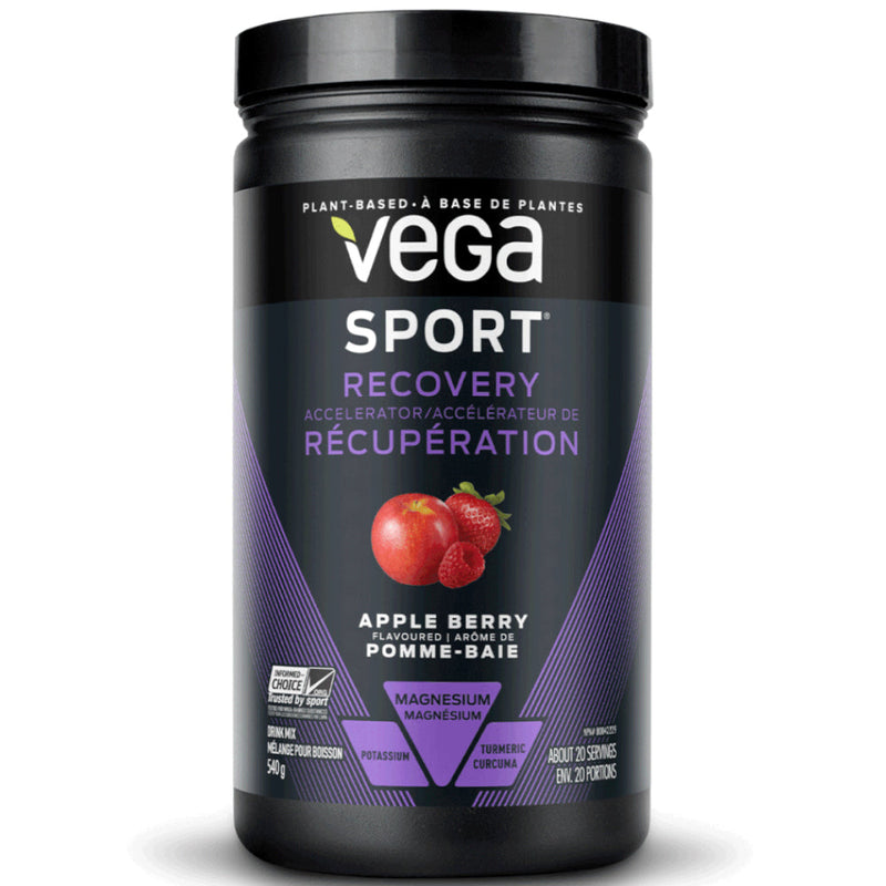 Buy Now! Vega Sport Recovery Drink (540 g) Apple Berry. Vega Sport Recovery Accelerator restores energy, supports immune system & promotes recovery. 