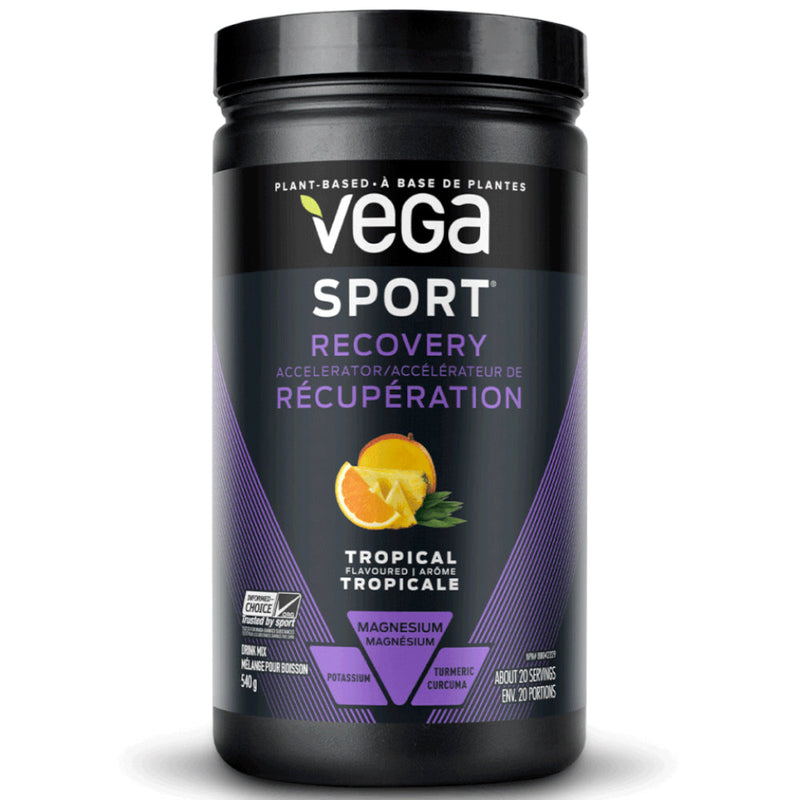 Buy Now! Vega Sport Recovery Drink (540 g) Tropical. Vega Sport Recovery Accelerator restores energy, supports immune system & promotes recovery. 