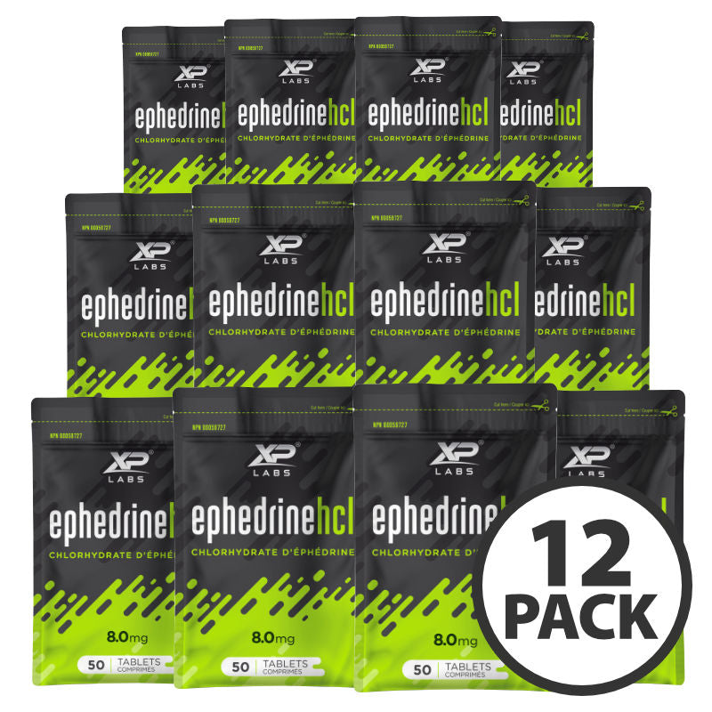 Buy Now! XP LABS Ephedrine HCL (12 pack) Ephedrine Hydrochloride. Ephedrine HCL is a powerful compound with many beneficial effects such as relief of nasal congestion due to colds or hay fever & boosting metabolism.