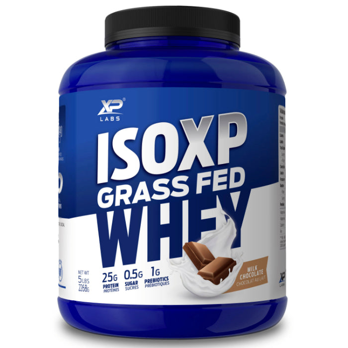 Buy Now! ISOXP Grass Fed Whey Protein Powder (5 lb). Milk Chocolate. 100% Natural Pure, Grass-Fed New Zealand Whey Isolate.