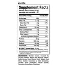 Allmax Nutrition Casein FX slow release (timed release) protein powder vanilla supplement facts