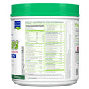 Allmax Nutrition CytoGreens premium green superfood for athletes 60 servings acai berry green tea ingredients on the back of the bottle.