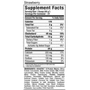 Allmax Nutrition Hexapro 2 lbs Strawberry Supplement Facts of ingredients.