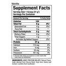 Allmax Nutrition IsoNatural 2 lbs Vanilla supplement facts of ingredients. With no artificial flavours, ZERO sugar, and no colour added, IsoNatural contains 27 grams of pure isolate whey protein in every scoop. It’s fat free, contains less than 1 gram of carbohydrate, and is 99% lactose free!