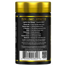 Allmax Nutrition Lights Out SLEEP (60 caps) bottle image of information. Deep Sleep Supplement.