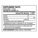 ANS Performance CLA 3K (90 softgels) supplement facts of ingredients. ANS Performance CLA has been shown to support lean body composition & increase fat loss around the mid-section (belly fat).Burn more fat with CLA.
