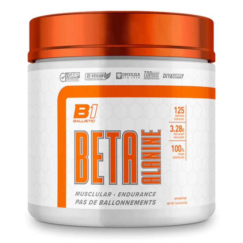 Buy Now! Ballistic Labs Beta-Alanine (400 g). Taking beta-alanine daily significantly improved exercise performance and power.