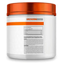 Ballistic Labs Beta-Alanine (400 g) bottle with ingredients. Taking beta-alanine daily significantly improved exercise performance and power.