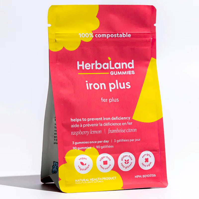 HerbaLand IRON Plus (90 Gummies)