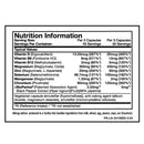 Mutant ZM8+ (90 caps) supplement facts of ingredients. MUTANT ZM8+ contains 8 essential micronutrients including zinc, magnesium and vitamin B6 for natural testosterone support and hormonal activity. 