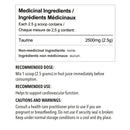 One Brand Nutrition 100% Pure Taurine Powder (500 g) L-Taurine supplement facts of ingredients and directions. Taurine helps increase physical stamina and improve athletic performance.