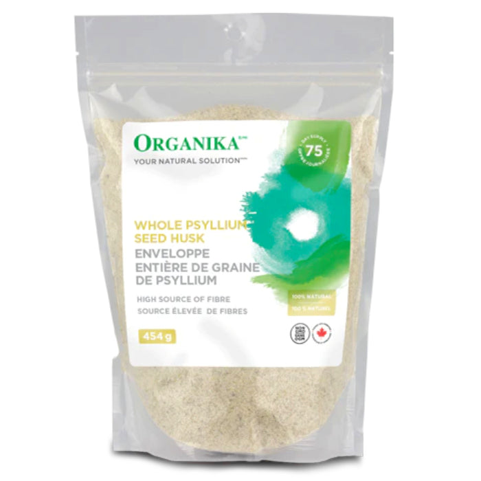 Organika | Whole Psyllium Seed Husk (454 g)