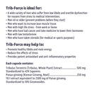 Prairie Naturals Trib Force (60 Caps) supplement facts of ingredients. Prairie Naturals Trib Force is a blend of 2 powerful adaptogenic botanical extracts, Bulgarian Tribulus and Panax Ginseng. Tribulus terrestris is best known for its ability to promote a healthy libido and increase male energy. 