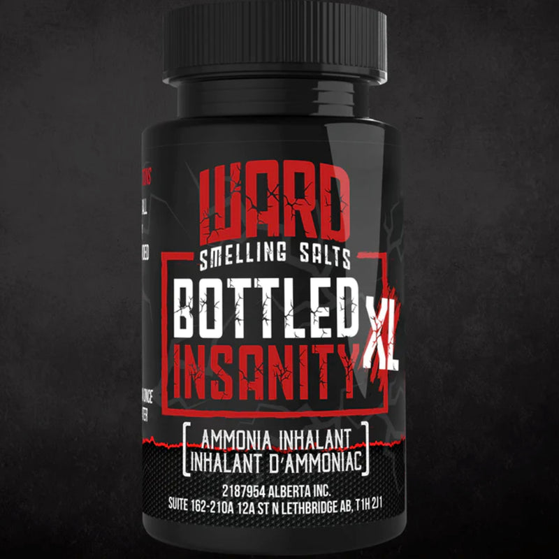 Buy Now! Ward Smelling Salts (32 g). Bottled Insanity is a next level ammonia inhalant for athletes who want to unleash their inner insanity and take their performance to the highest level.