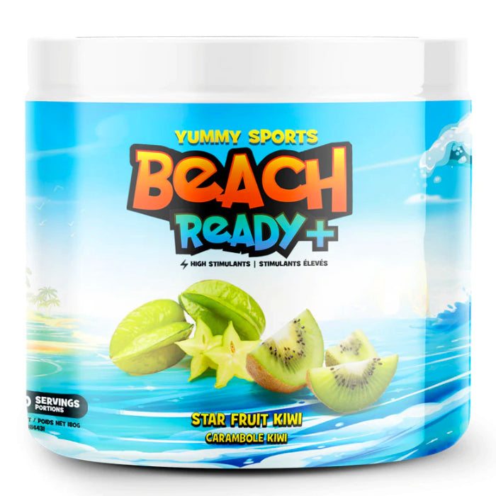 Buy Now! Beach Ready+ (30 servings) Star Fruit Kiwi. This top-tier, toning and sculpting powder is comprised of ingredients that help to promote weight loss by reducing the absorption of fat, regulating appetite, decreasing inflammation, and improving metabolic function while giving energy.